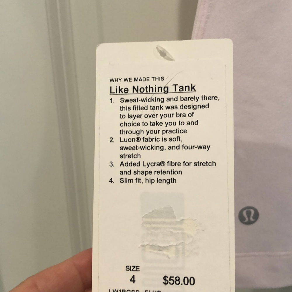 Lululemon Tank - Picture 3 of 4